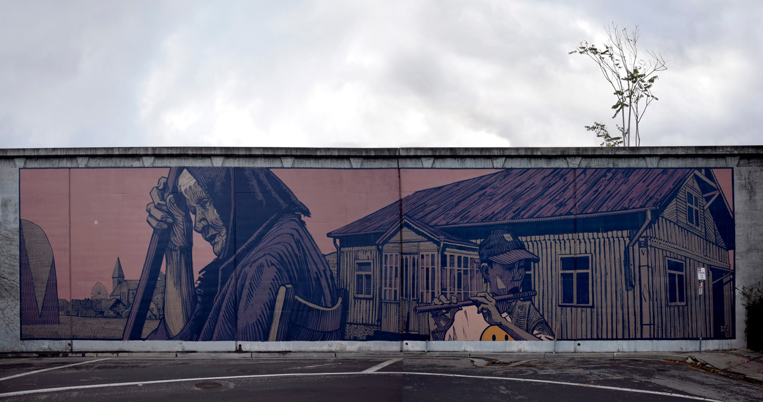 La street art di Sainer, la città diventa un museo a cielo aperto | Collater.al