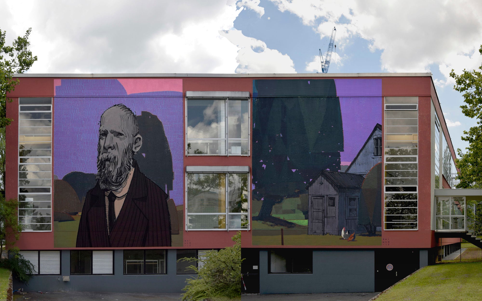 La street art di Sainer, la città diventa un museo a cielo aperto | Collater.al