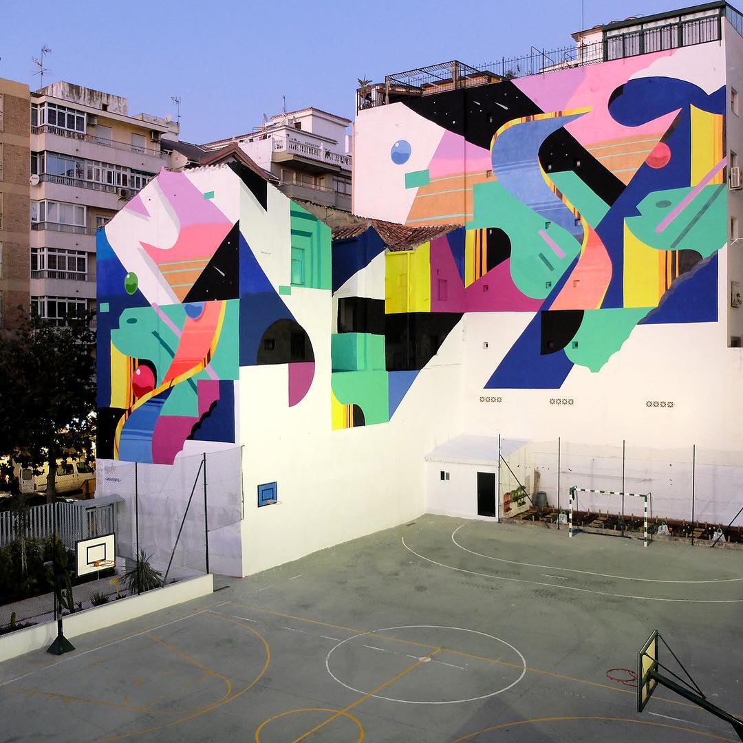La street art di Murone, un'armonia di colori e forme | Collater.al 7