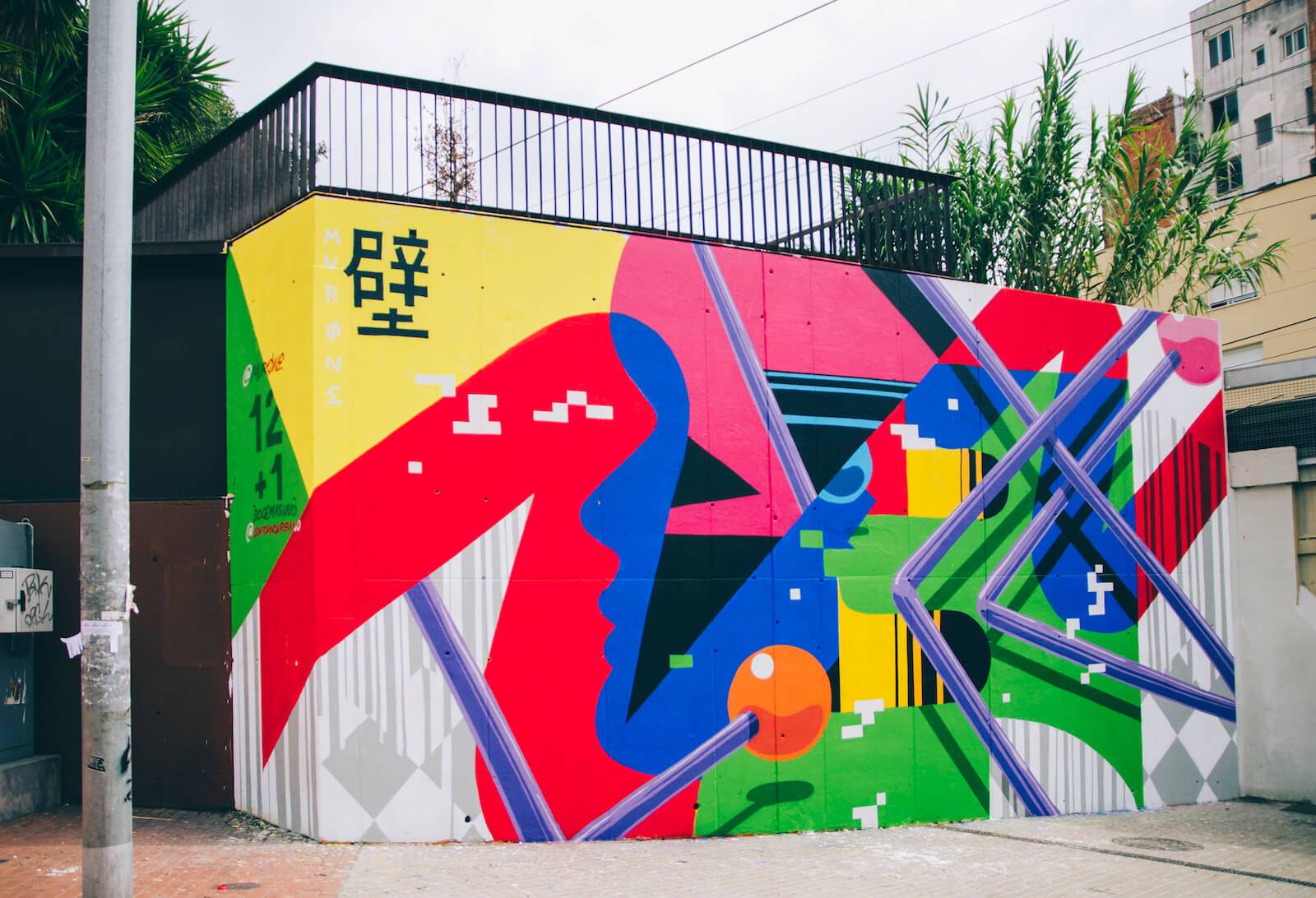 La street art di Murone, un'armonia di colori e forme | Collater.al