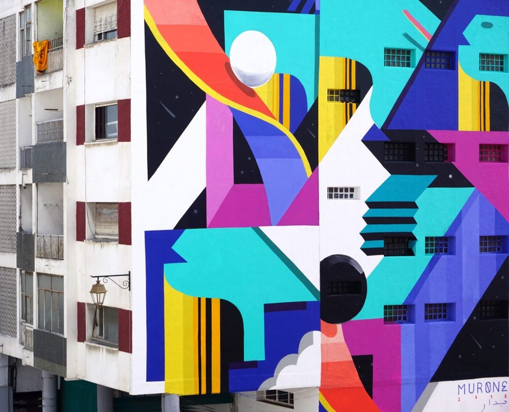 La street art di Murone, un'armonia di colori e forme | Collater.al