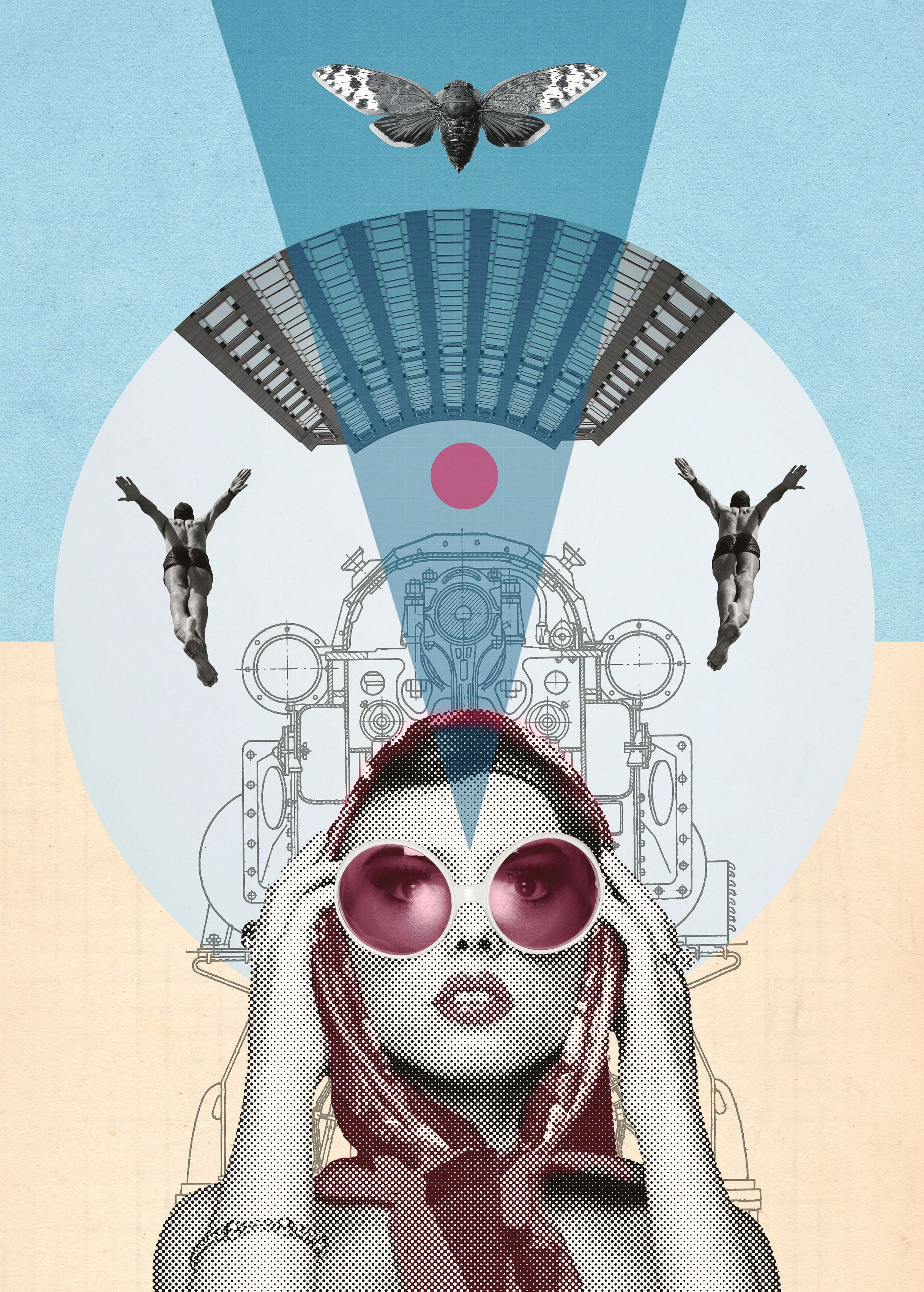 Il mondo sottosopra dei collage di Serg Nehaev | Collater.al 15