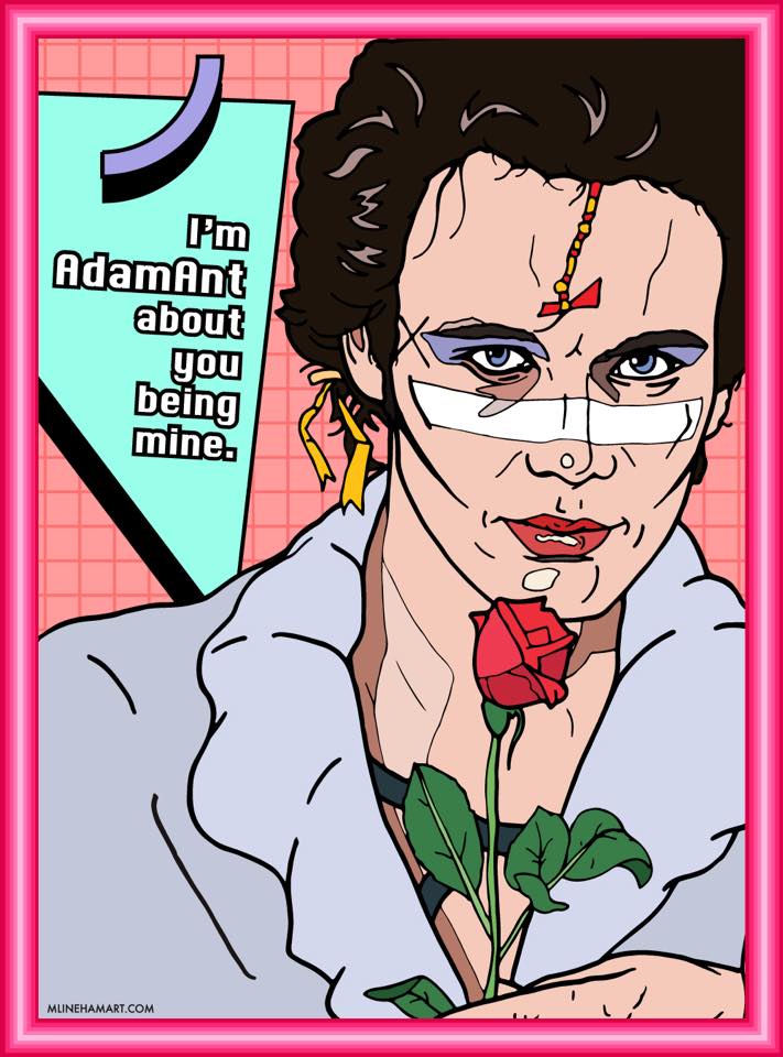 80s never die, le cards di San Valentino di Matthew Lineham | Collater.al