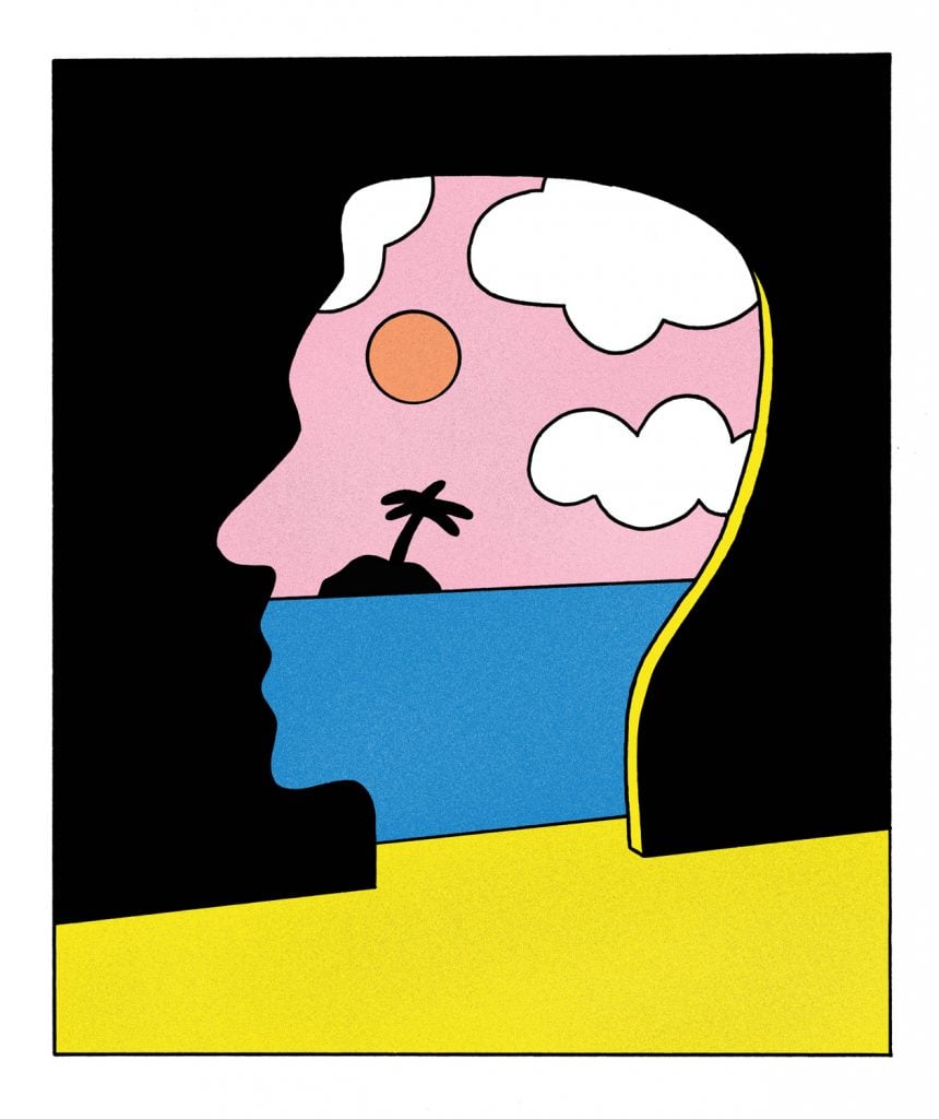 Il colorato surrealismo minimale di Seb Agresti | Collater.al