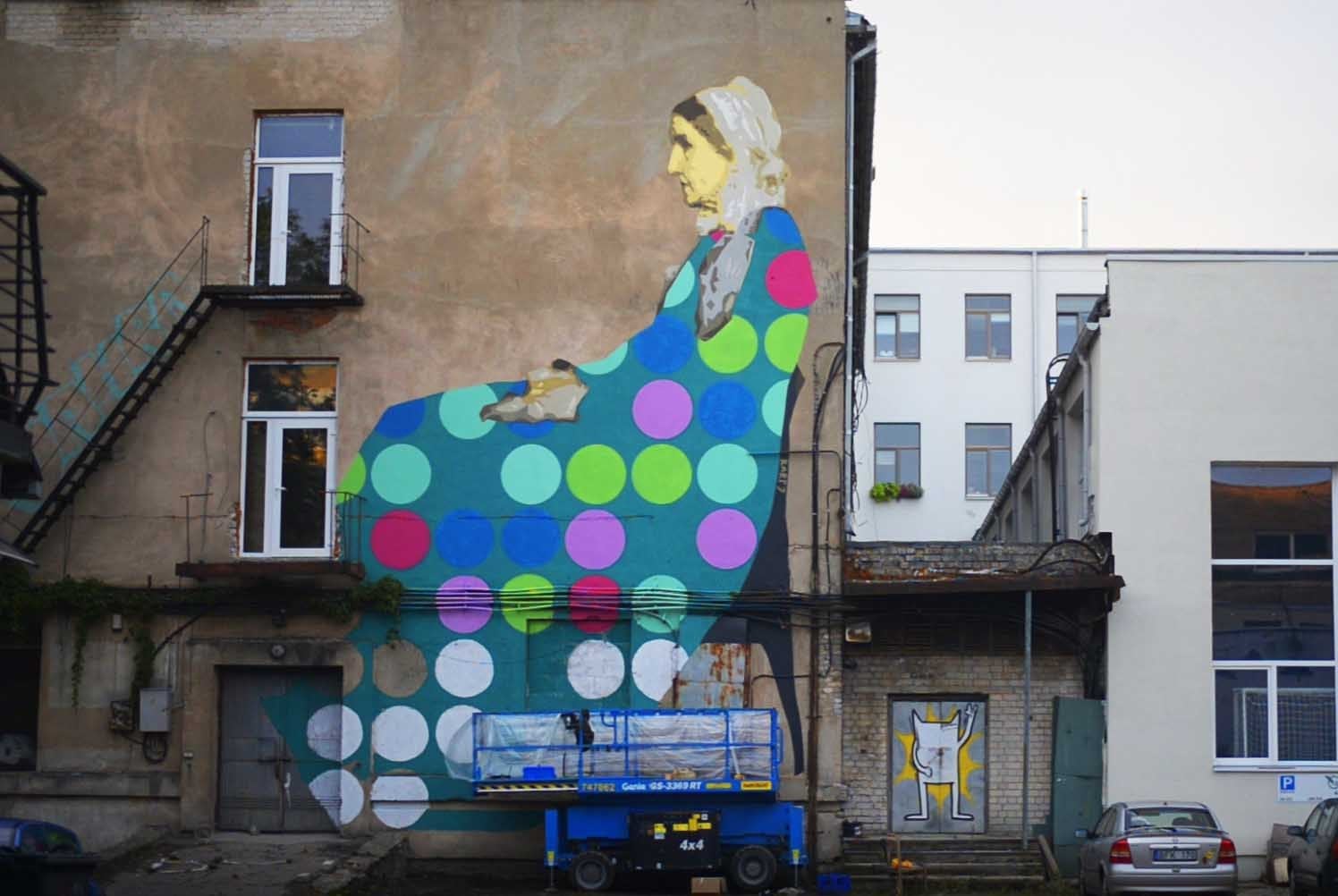 Linas Kaziulionis fonde l'arte classica con la street art | Collater.al