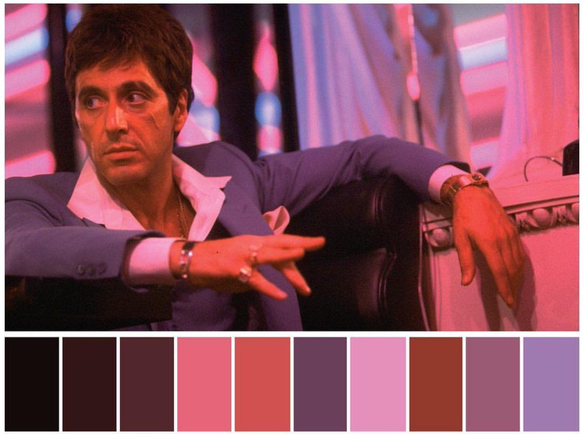Cinema Palettes, le tavolozze dei cult movies invadono il web | Collater.al
