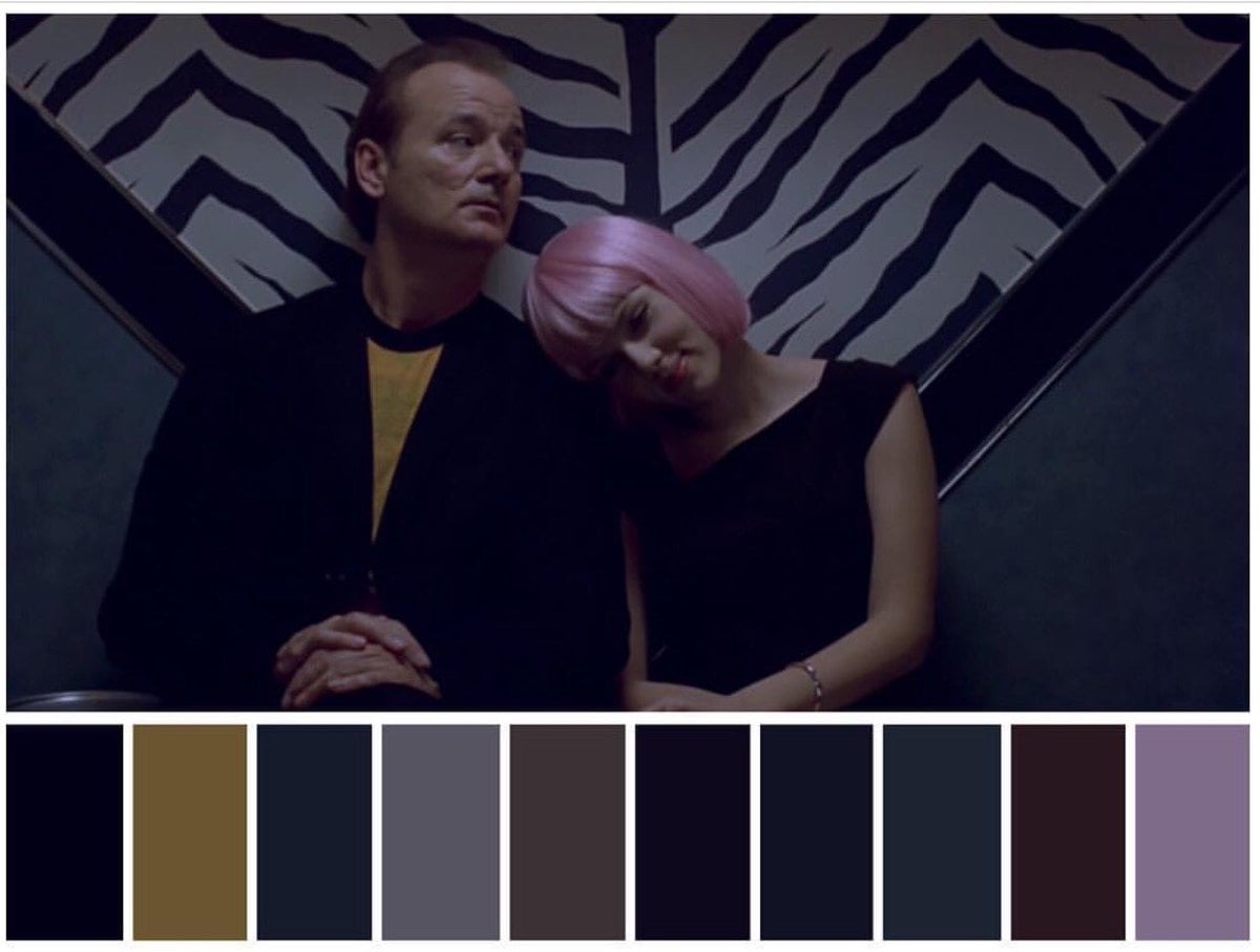 Cinema Palettes, le tavolozze dei cult movies invadono il web | Collater.al