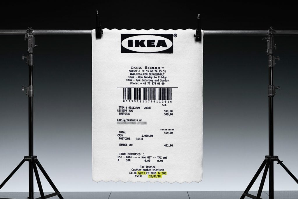 IKEA x Virgil Abloh: SCULPTURE Bag (79 L)
