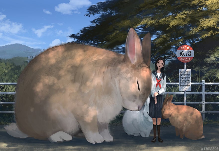 E se il mondo fosse popolato da animali giganteschi? | Collater.al