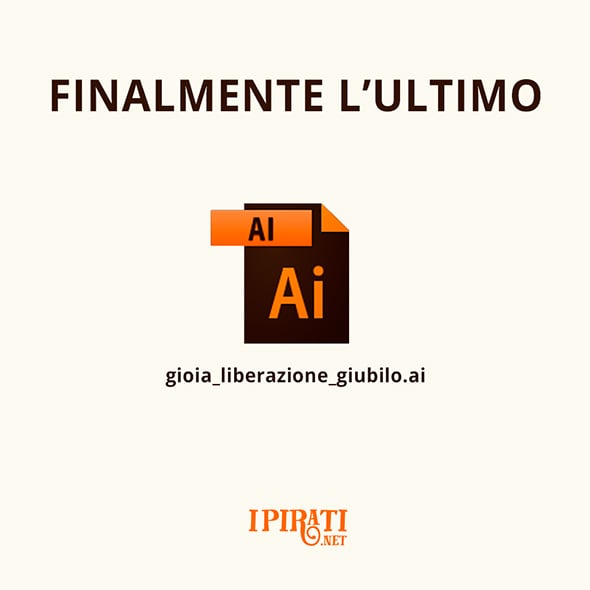 Rinomina quel file pirati grafici | Collater.al