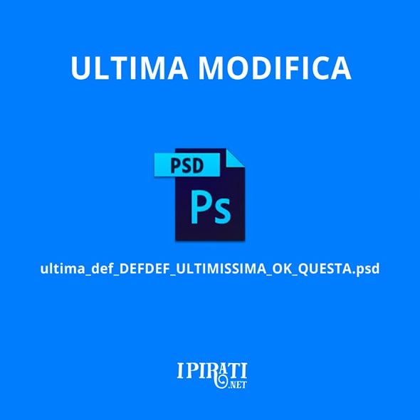 Rinomina quel file pirati grafici | Collater.al