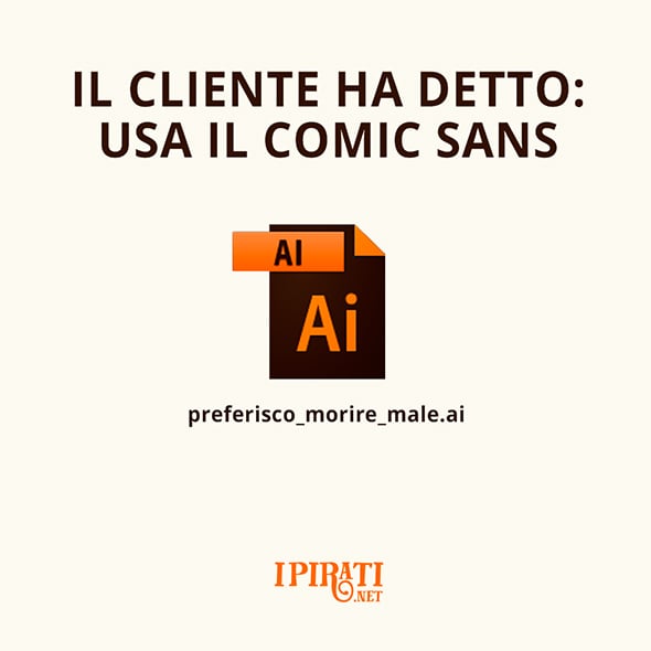 Rinomina quel file pirati grafici | Collater.al