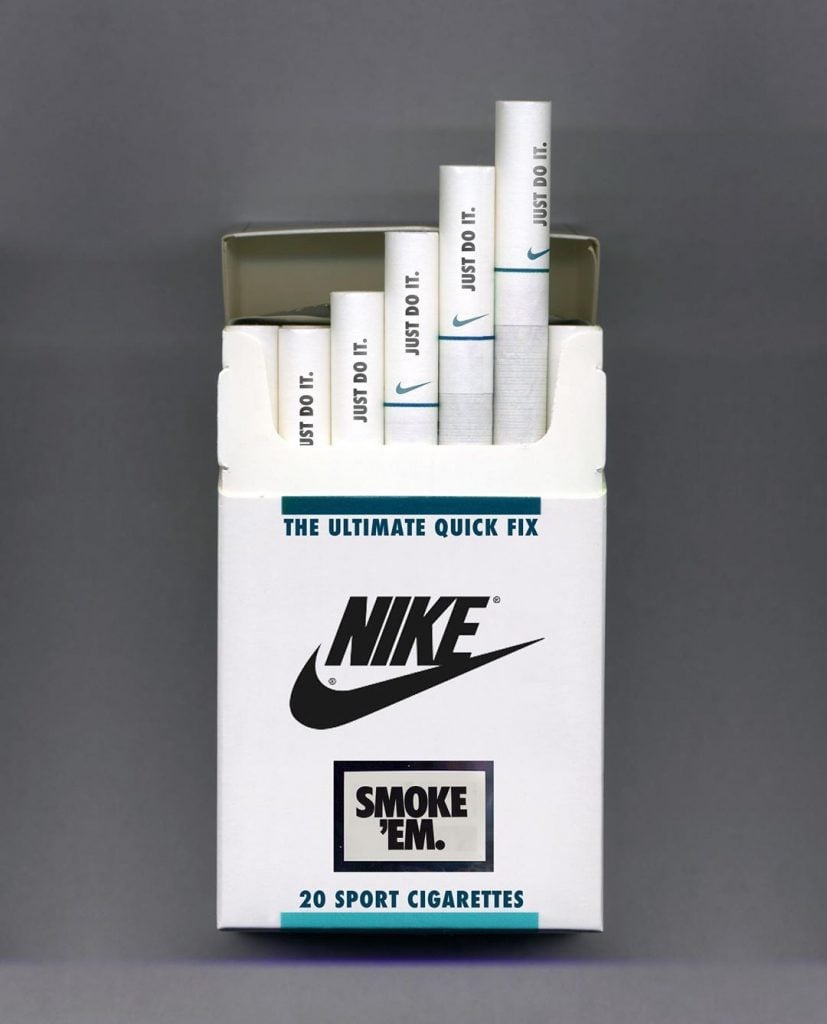 Artfucker cigarettes are the of society dominated by marketing |