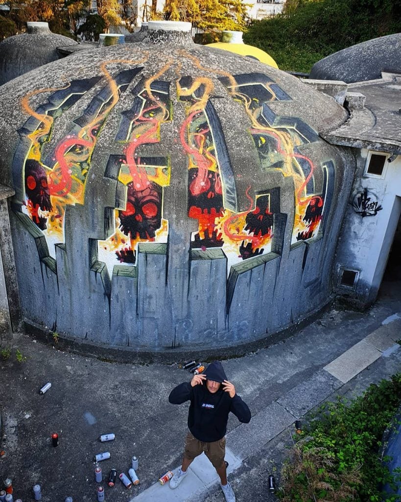 Vile, lo street artist portoghese che illude lo spettatore | Collater.al