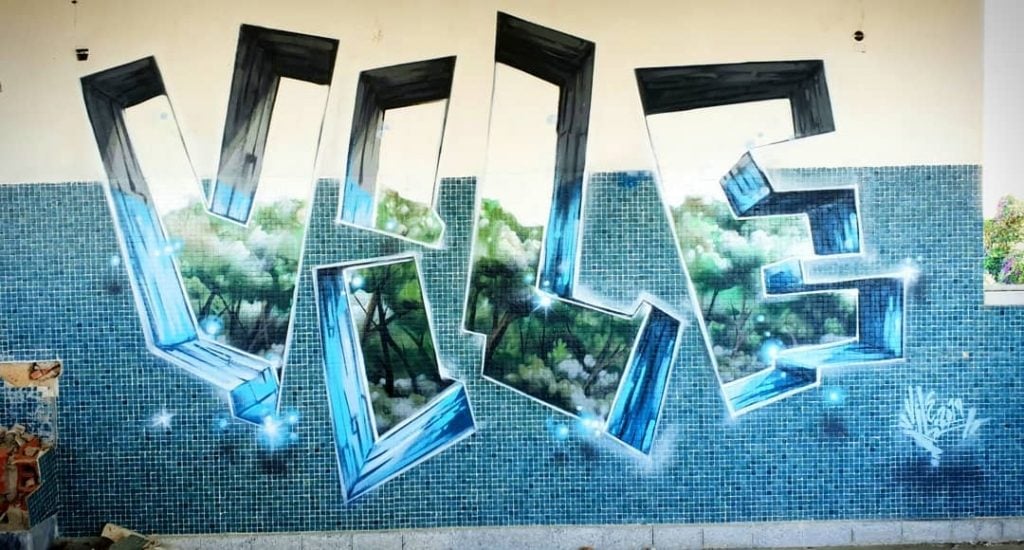 Vile, lo street artist portoghese che illude lo spettatore | Collater.al