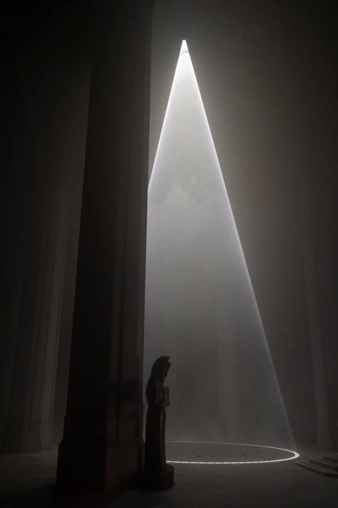 Grace Light, l'installazione immersiva della Grace Cathedral | Collater.al