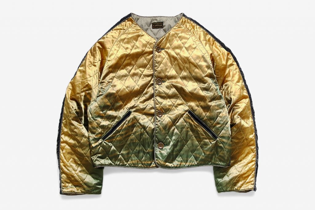 KAPITAL's Velveteen J-WAVE Souvenir Jacket | Collater.al