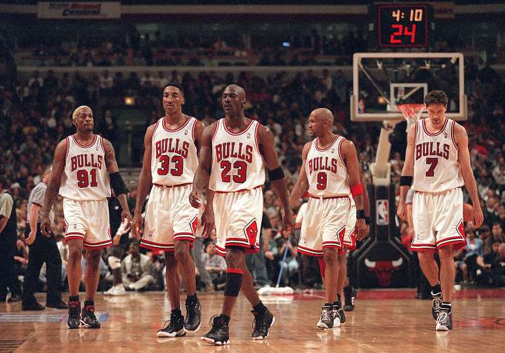 6 TIME NBA CHAMPION 91-92-93-96-97-98