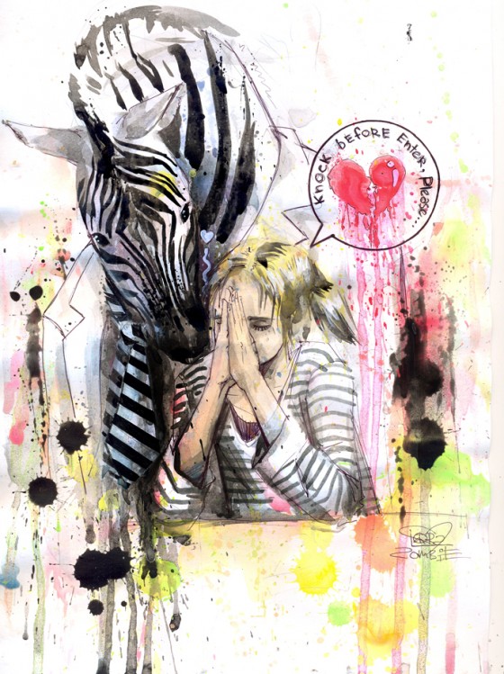 Lora Zombie - giovane illustratrice Russa Lora Zombie - giovane illustratrice Russa
