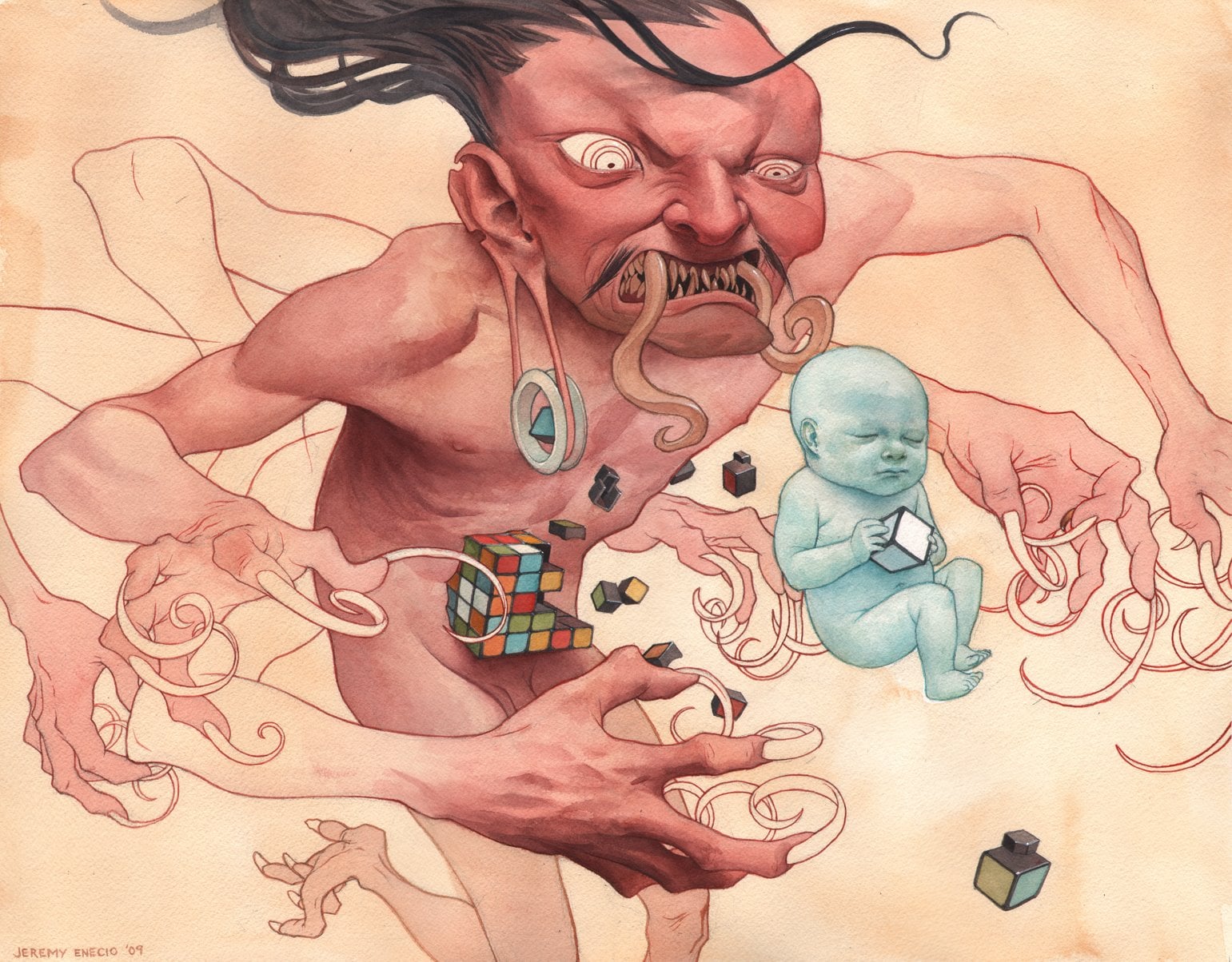 Le illustrazioni surreali di Jeremy Enecio | Collater.al