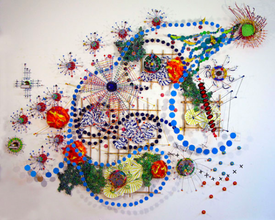 Le sculture atmosferiche di Nathalie Miebach | Collater.al
