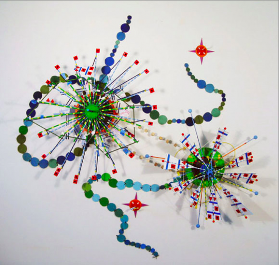 Le sculture atmosferiche di Nathalie Miebach | Collater.al