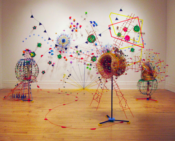 Le sculture atmosferiche di Nathalie Miebach | Collater.al