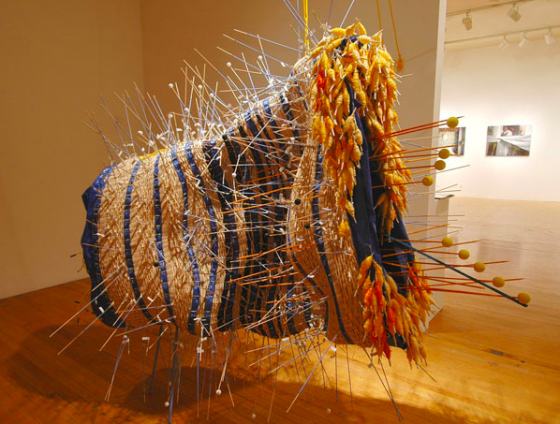 Le sculture atmosferiche di Nathalie Miebach | Collater.al