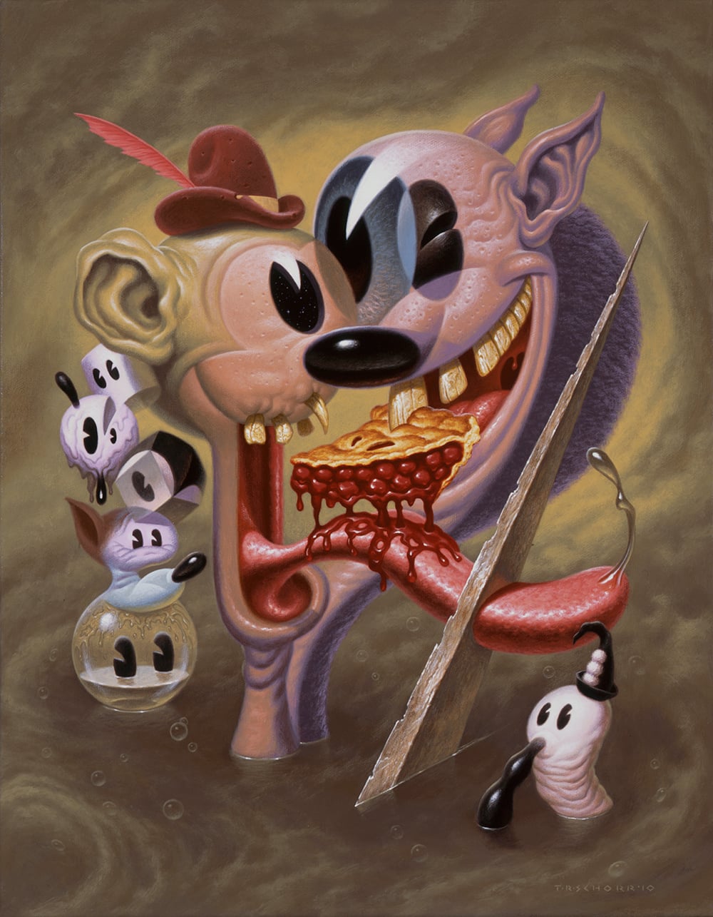 Il pop surrealismo del pittore Todd Schorr | Collater.al