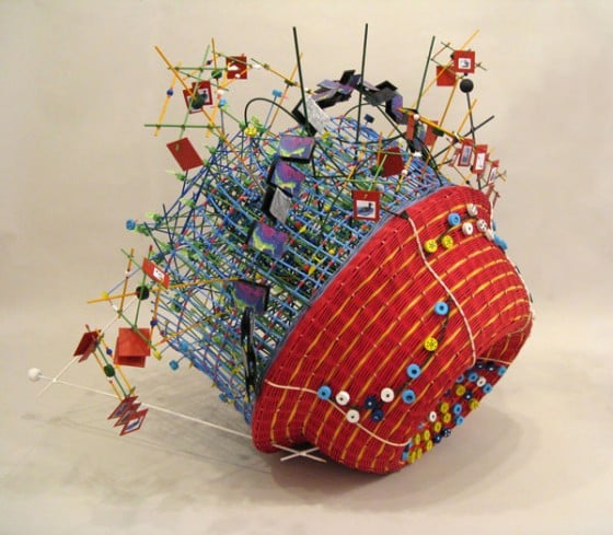 Le sculture atmosferiche di Nathalie Miebach | Collater.al