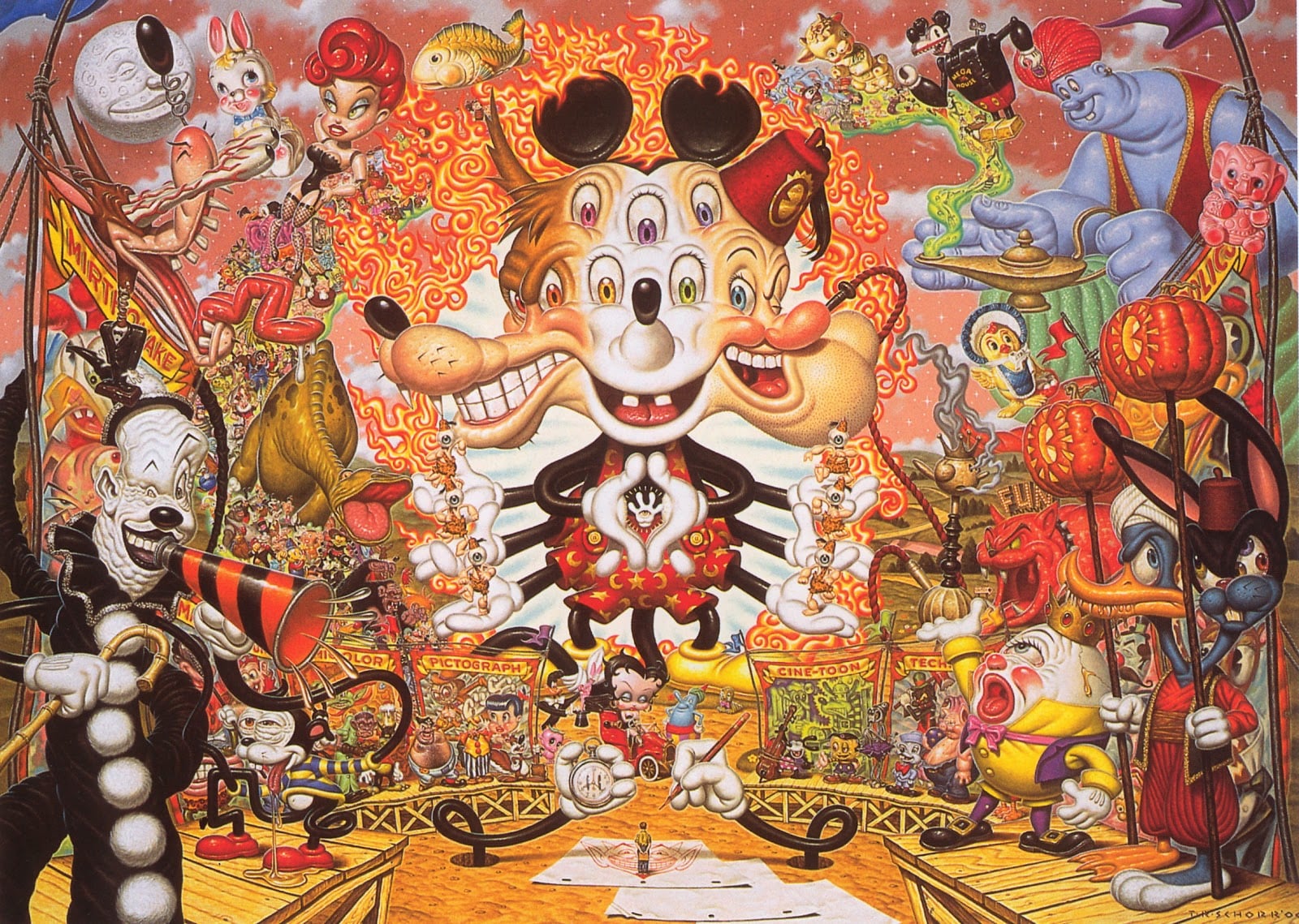 Il pop surrealismo del pittore Todd Schorr | Collater.al