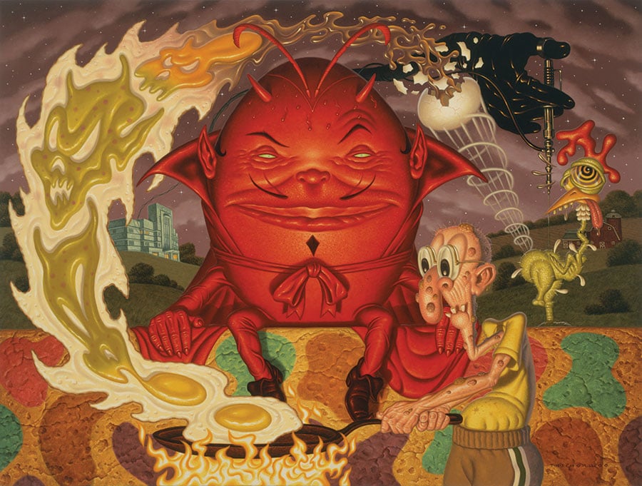 Il pop surrealismo del pittore Todd Schorr | Collater.al