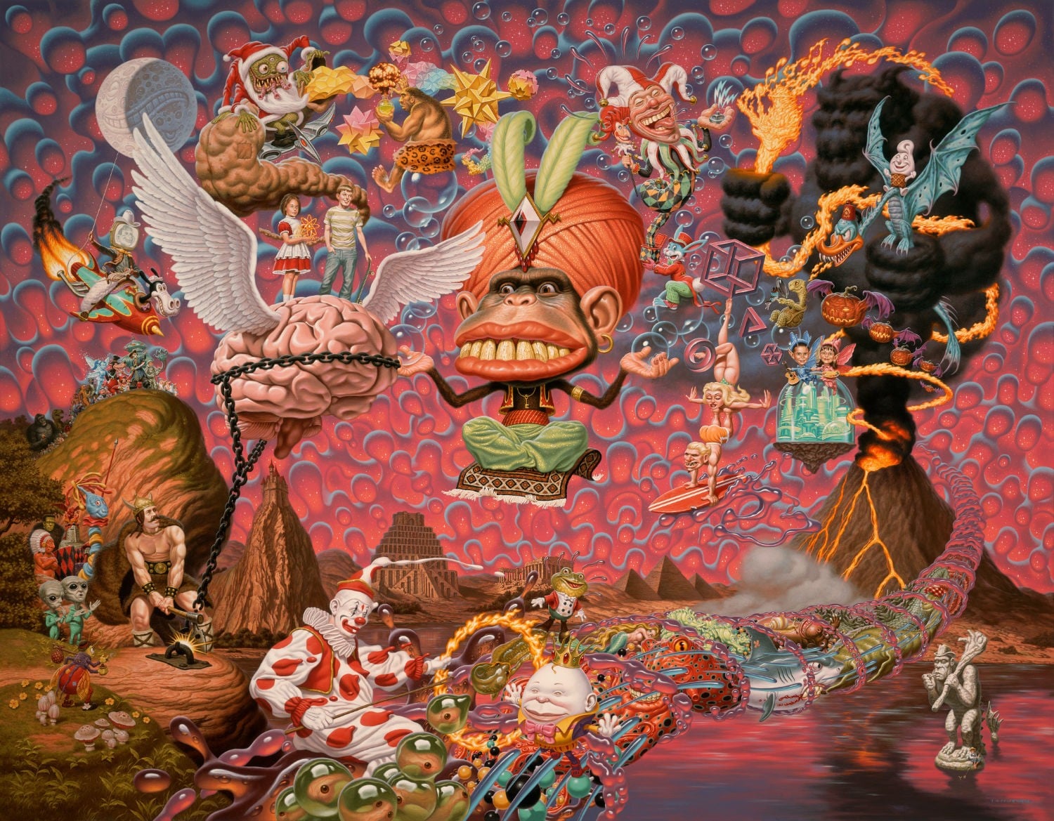Il pop surrealismo del pittore Todd Schorr | Collater.al