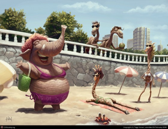 Tiago Hoisel - Illustratore digitale brasiliano