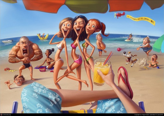 Tiago Hoisel - Illustratore digitale brasiliano