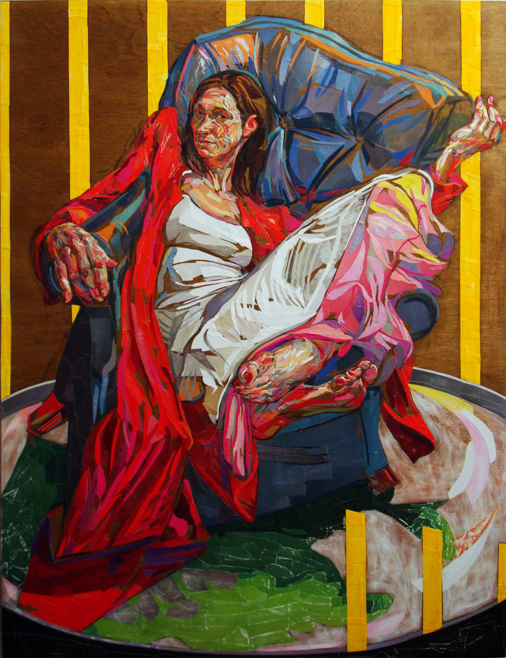I lavori di Elbow Toe, tra street art e pittura | Collater.al