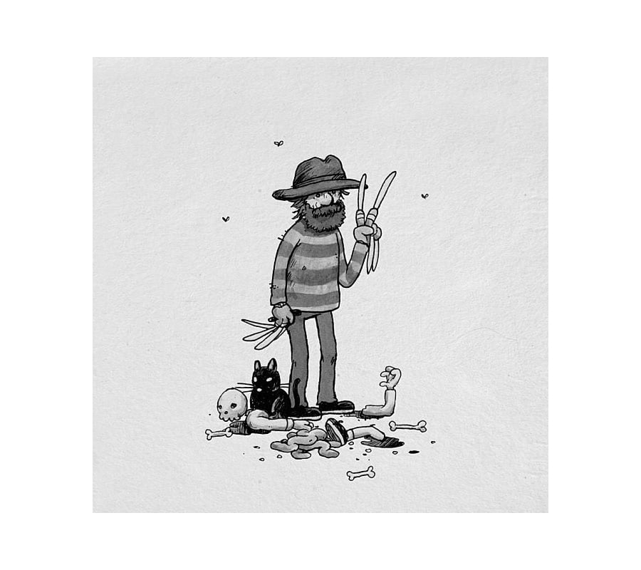 Le illustrazioni underground di Travis Millard aka Fudge Factory