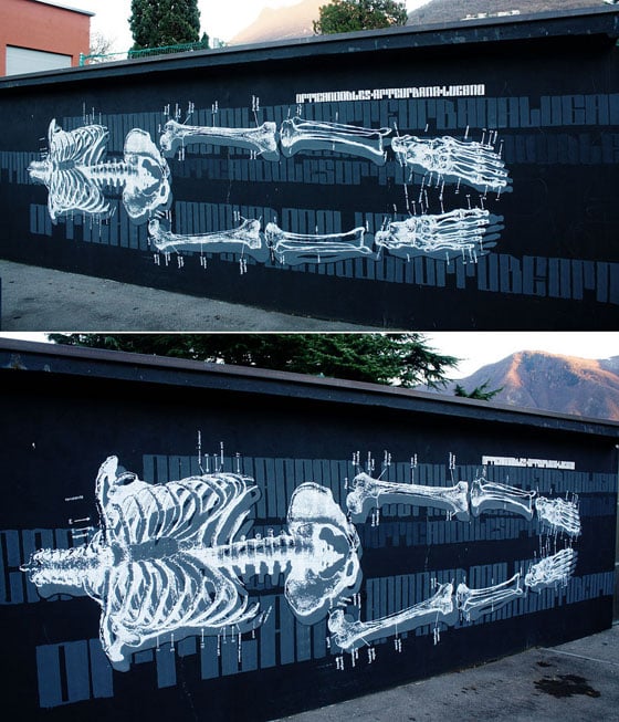 Orticanoodles - Duo di street artists milanesi, Walli ed Alita - Italia