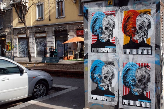 Orticanoodles - Duo di street artists milanesi, Walli ed Alita - Italia