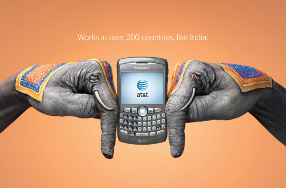 AT&T - Best Coverage Worldwide, campagna stampa multisoggetto firmata BBDO