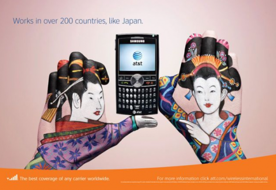 AT&T - Best Coverage Worldwide, campagna stampa multisoggetto firmata BBDO