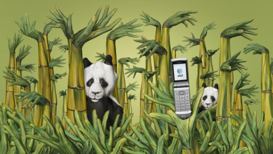 AT&T - Best Coverage Worldwide, campagna stampa multisoggetto firmata BBDO