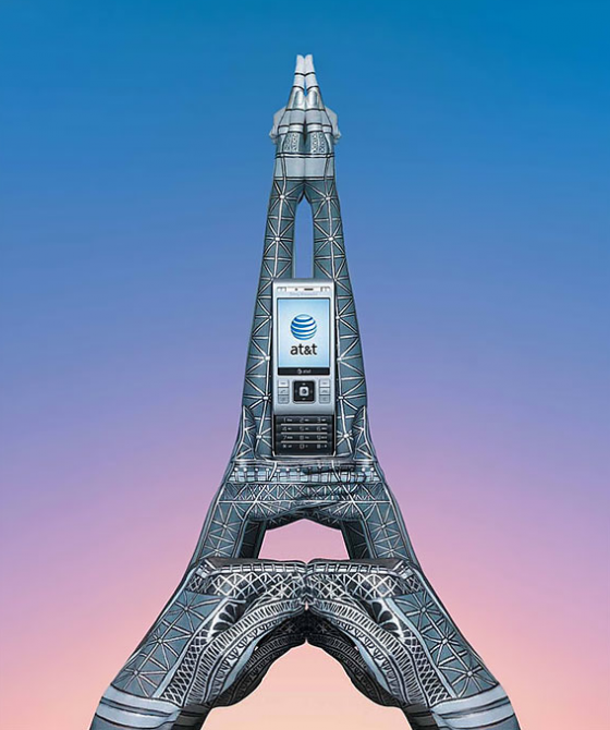AT&T - Best Coverage Worldwide, campagna stampa multisoggetto firmata BBDO
