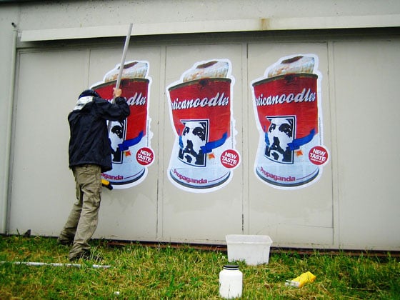 Orticanoodles - Duo di street artists milanesi, Walli ed Alita - Italia