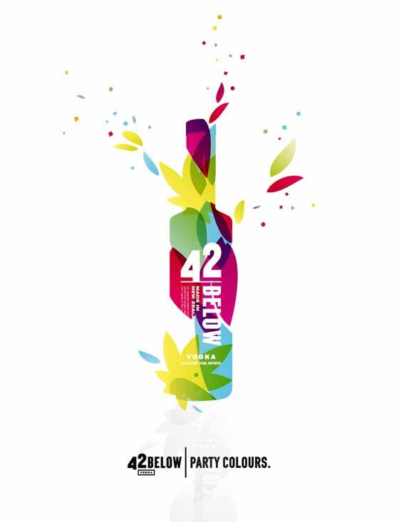 Vodka 42Below - POSTER_42 Contest 2011, ecco i vincitori - Patrick Gastaldon, Bottle Explosion