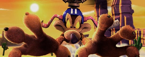 Looney Tunes - Fur of Flying corto animato in 3D con protagonisti Wile E. Coyote e Road Runner