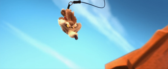 Looney Tunes - Coyote Falls corto animato in 3D con protagonisti Wile E. Coyote e Road Runner