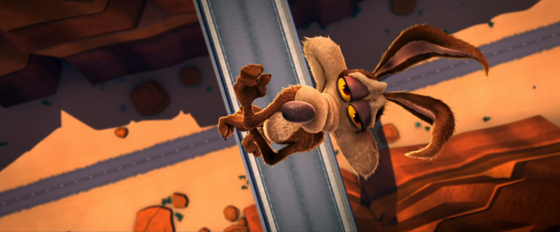 Looney Tunes - Coyote Falls corto animato in 3D con protagonisti Wile E. Coyote e Road Runner