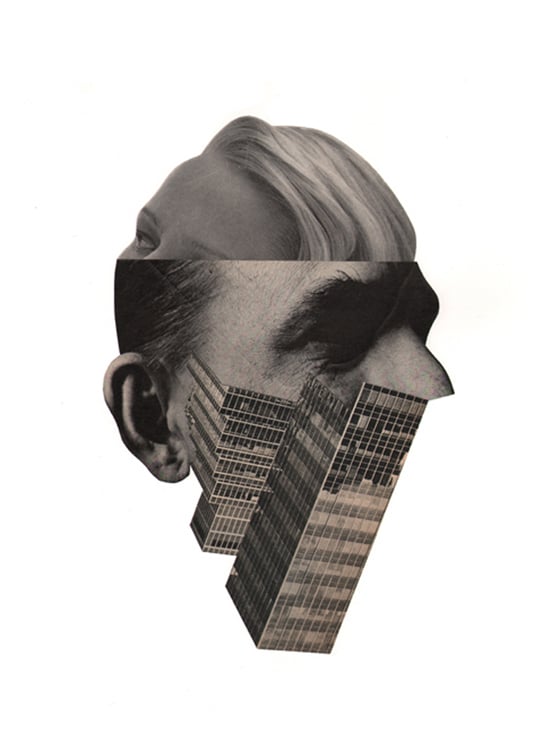 Best Go Good - Serie di collage realizzati dall'artista, illustratore e designer americano Jesse Draxler