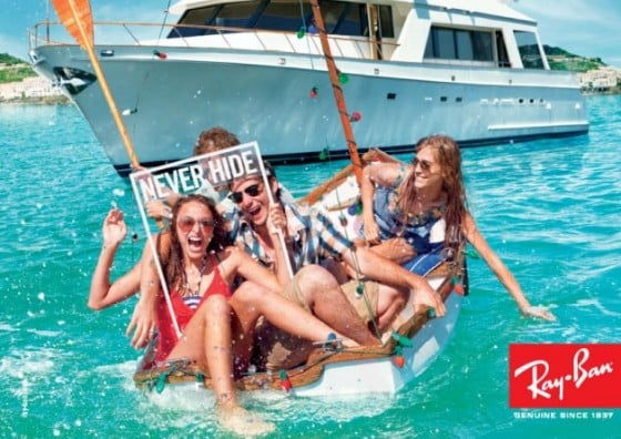Ray Ban - Never Hide - Campagna video multisoggetto firmata Cutwater